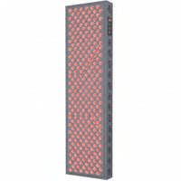 Red Light Therapy Panel Designed for Full Body Treatment, 660nm Red & 850nm NIR, 300 Dual Chip LEDs, Timer & Mount