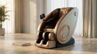 Massage Chair Zero Gravity Full Body with Heating and Bluetooth - Gold — Lifestyle